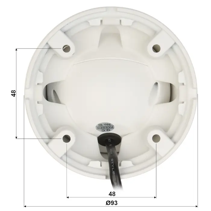 KAMERA AHD, HD-CVI, HD-TVI, PAL APTI-H52V21-36W - 8.3 Mpx 4K UHD 3.6 mm