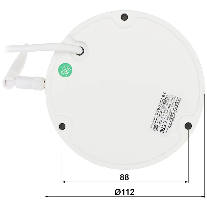 KAMERA IP APTI-W21D2-TUYA Wi-Fi - 1080p 3.6 mm