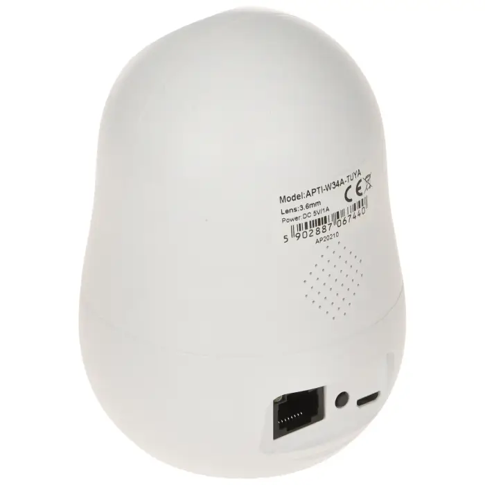 KAMERA IP OBROTOWA WEWNĘTRZNA APTI-W34A-TUYA Wi-Fi - 3 Mpx 3.6 mm