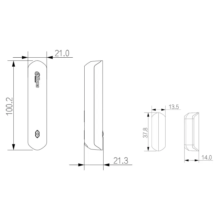 BEZPRZEWODOWY KONTAKTRON ARD323-W2(868S) DAHUA