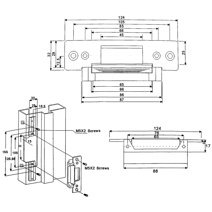 ZACZEP ELEKTROMAGNETYCZNY ASF702 DAHUA