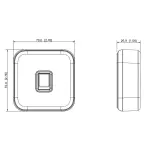 CZYTNIK LINII PAPILARNYCH + RFID ASM101A DAHUA