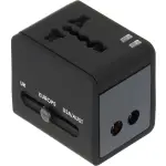 UNIWERSALNA PRZEJŚCIÓWKA SIECIOWA Z ZASILACZEM USB ASP-100/230V+USB