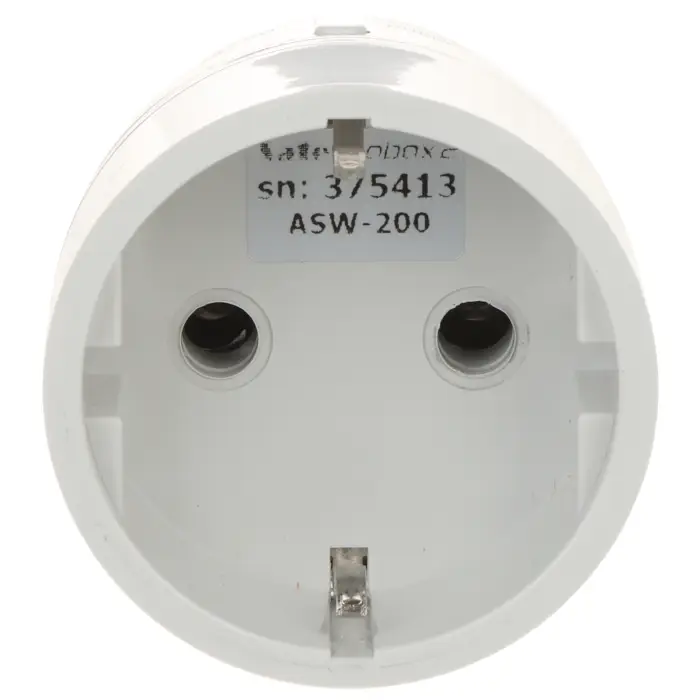 INTELIGENTNE GNIAZDO ELEKTRYCZNE ASW-200-F-W BE WAVE 2300 W SATEL