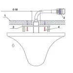 ANTENA DOOKÓLNA ATK-D2/N GSM/DCS/UMTS/HSDPA TRANS-DATA