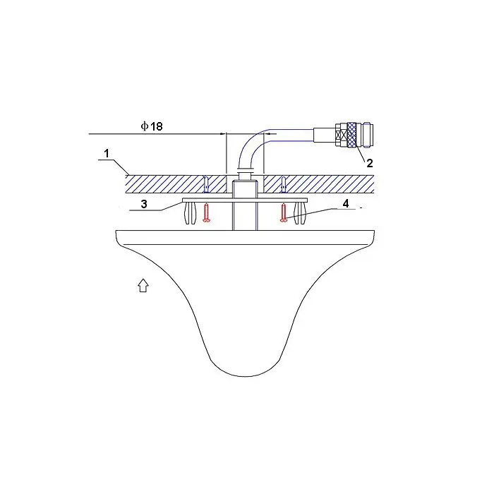 ANTENA DOOKÓLNA ATK-D2/N GSM/DCS/UMTS/HSDPA TRANS-DATA