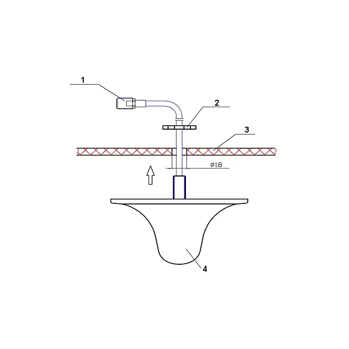 ANTENA DOOKÓLNA ATK-D2/N GSM/DCS/UMTS/HSDPA TRANS-DATA