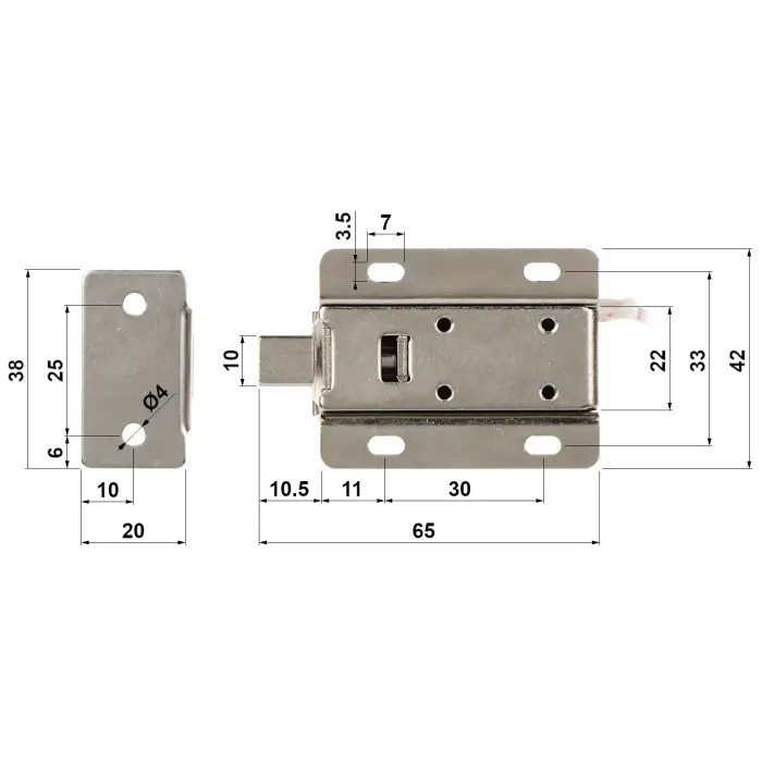 ZACZEP ELEKTROMAGNETYCZNY SZAFKOWY ATLO-DT-L08