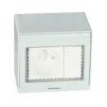 GNIAZDO NATYNKOWE POJEDYNCZE Z ŁĄCZNIKIEM ATLO-S1IP5-SW 220 ... 240 V 10 A ATLO
