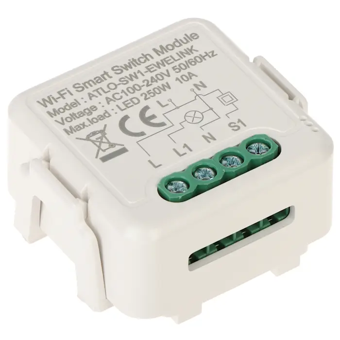 INTELIGENTNY STEROWNIK OŚWIETLENIA LED ATLO-SW1-EWELINK Wi-Fi, eWeLink