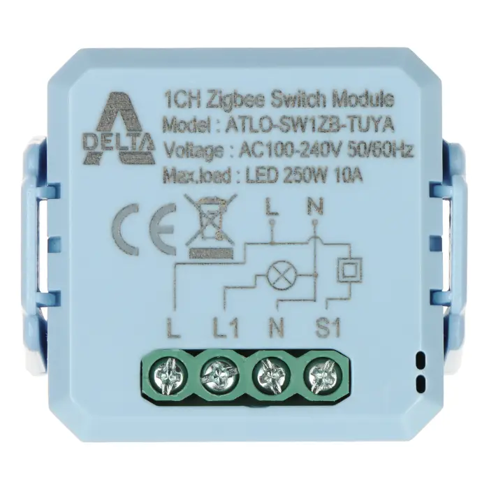 INTELIGENTNY PRZEŁĄCZNIK ATLO-SW1ZB-TUYA ZigBee, Tuya Smart