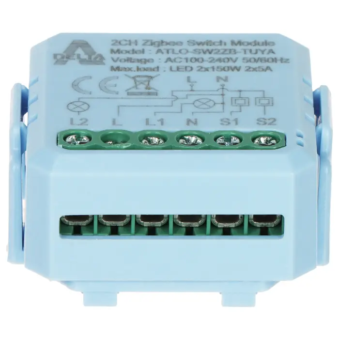 INTELIGENTNY PRZEŁĄCZNIK ATLO-SW2ZB-TUYA ZigBee, Tuya Smart