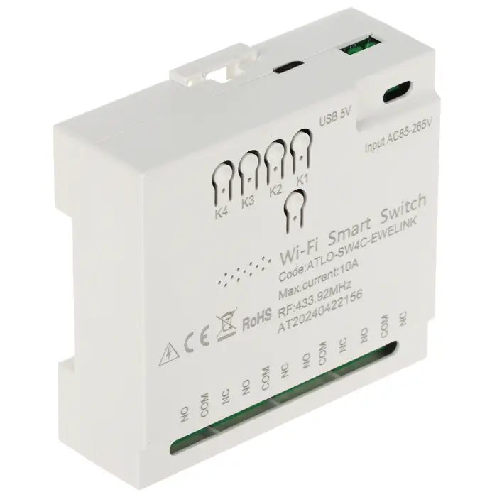INTELIGENTNY PRZEŁĄCZNIK ATLO-SW4C-EWELINK Wi-Fi, eWeLink