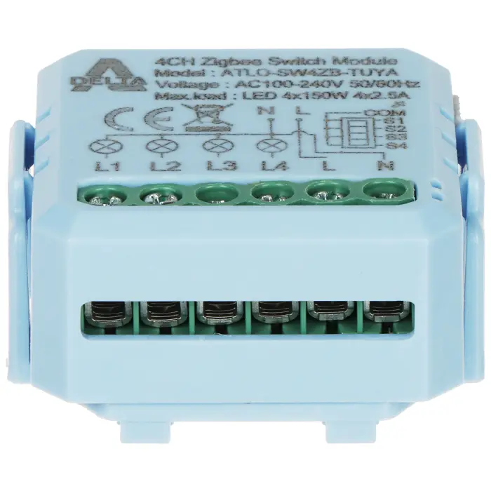 INTELIGENTNY PRZEŁĄCZNIK ATLO-SW4ZB-TUYA ZigBee, Tuya Smart