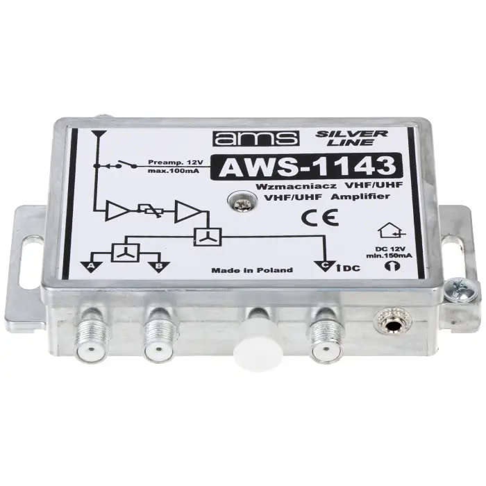 WZMACNIACZ ANTENOWY AWS-1143 AMS