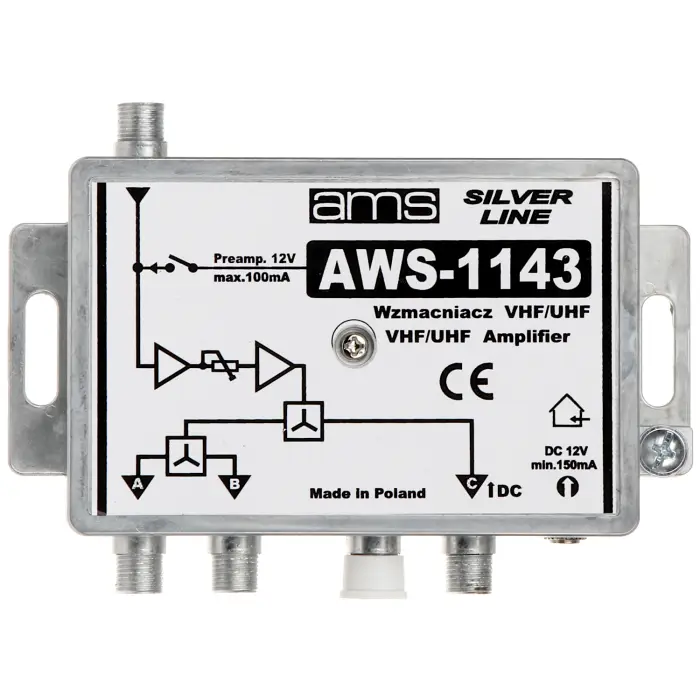 WZMACNIACZ ANTENOWY AWS-1143 AMS