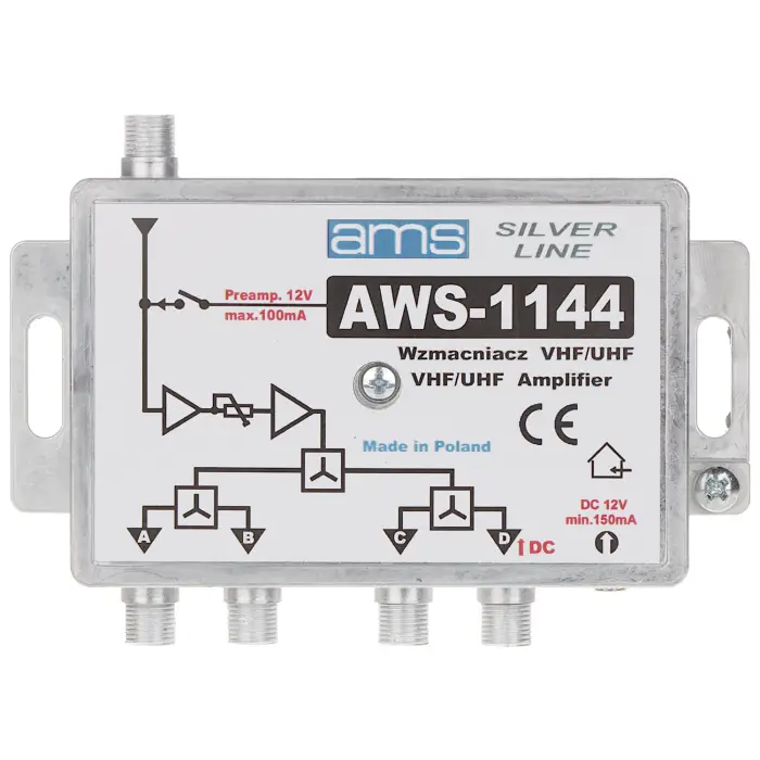 WZMACNIACZ ANTENOWY AWS-1144 AMS