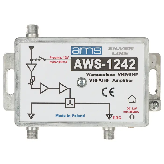 WZMACNIACZ ANTENOWY AWS-1242 AMS