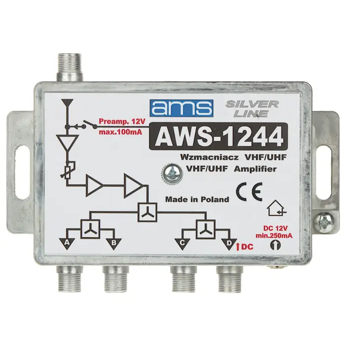 WZMACNIACZ ANTENOWY AWS-1244 AMS