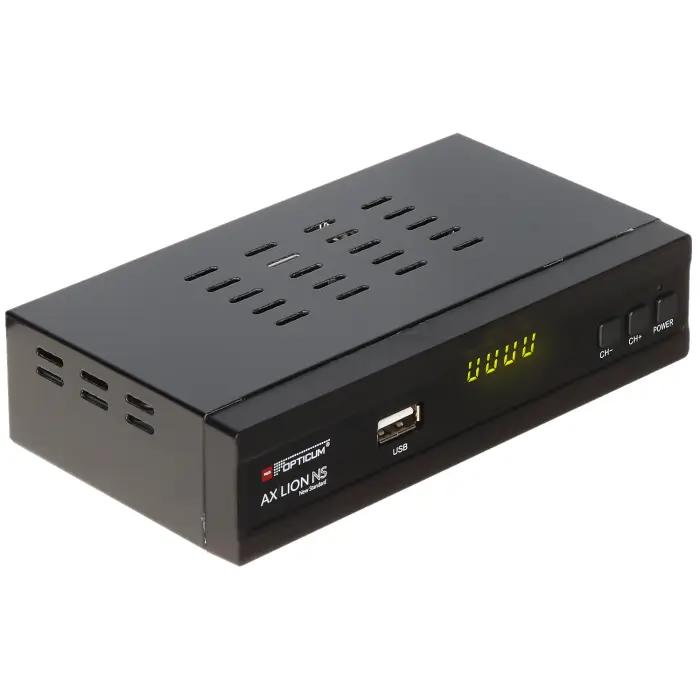 TUNER CYFROWY HD DVB-T/DVB-T2/DVB-C AX-LION-NS H.265/HEVC OPTICUM