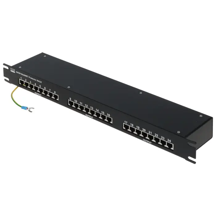 OGRANICZNIK PRZEPIĘĆ AXON-MULTINET-24 ETHERNET RACK