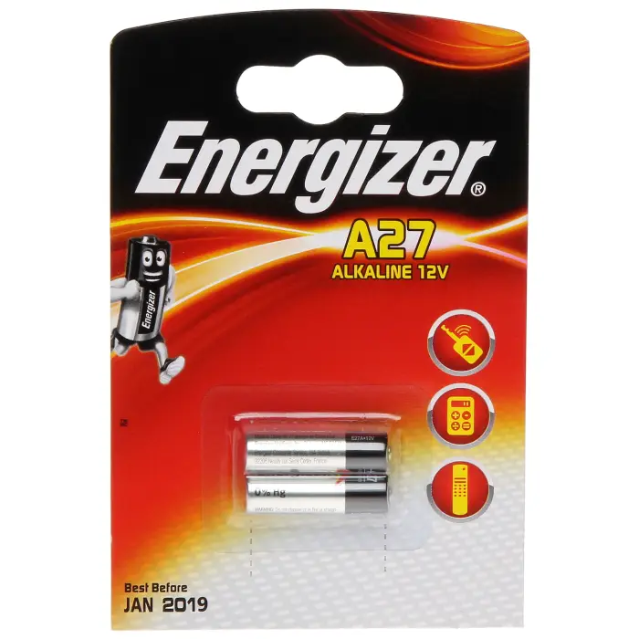 BATERIA ALKALICZNA BAT-A27*P2 12V A27 ENERGIZER