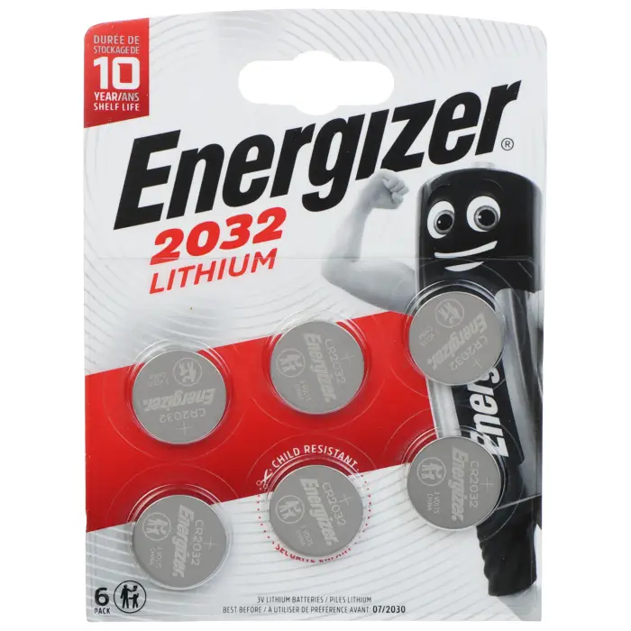 BATERIA LITOWA BAT-CR2032*P6 ENERGIZER