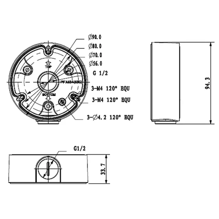 UCHWYT KAMERY BCS-AT5V