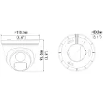 KAMERA IP BCS-B-EIP15FR3(2.0) - 5 Mpx 2.8 mm BCS BASIC