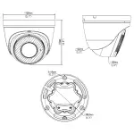 KAMERA IP BCS-B-EIP45VSR3(2.0) - 5 Mpx 2.8 ... 12 mm - MOTOZOOM