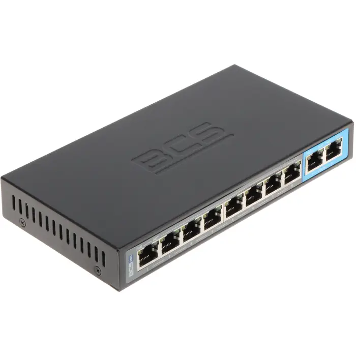 SWITCH POE BCS-B-SP0802 8-PORTOWY BCS BASIC