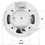 KAMERA IP BCS-L-EIP14FSR3-AI1 - 4 Mpx 2.8 mm BCS Line