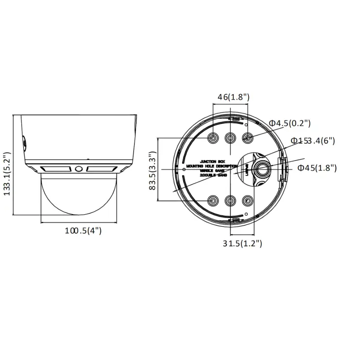 KAMERA WANDALOODPORNA IP BCS-V-DI436IR5 - 4 Mpx 2.8 ... 12 mm - MOTOZOOM BCS View