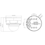 KAMERA WANDALOODPORNA IP BCS-V-DIP54VSR4-AI2 - 4 Mpx 2.8 ... 12 mm - MOTOZOOM BCS View