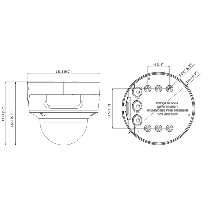 KAMERA WANDALOODPORNA IP BCS-V-DIP54VSR4-AI2 - 4 Mpx 2.8 ... 12 mm - MOTOZOOM BCS View