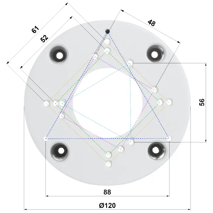 UCHWYT KAMERY BD-AP12W