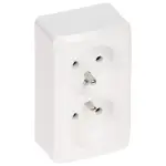 GNIAZDO NATYNKOWE PODWÓJNE BERG/3743-00/EPN 250 V 16 A Elektro-Plast