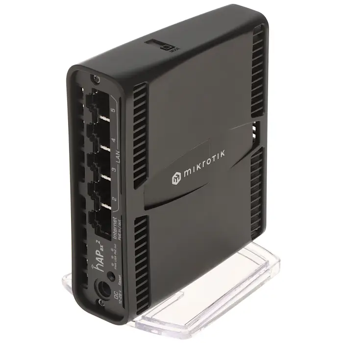 PUNKT DOSTĘPOWY C52IG-5HAXD2HAXD-TC hAP ax², Wi-Fi 6, 2.4 GHz, 5 GHz, 574 Mb/s + 1200 Mb/s MIKROTIK