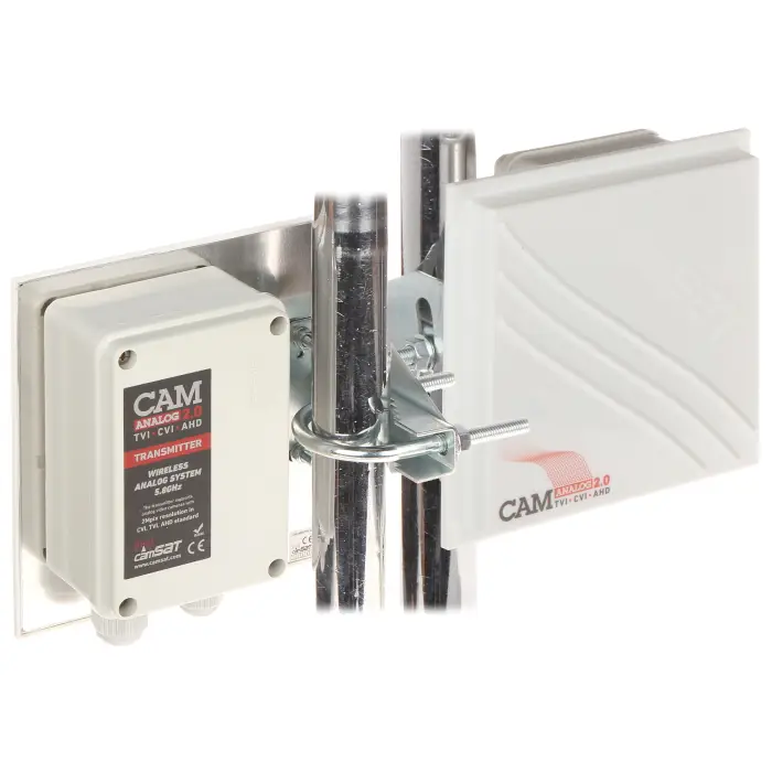 ZESTAW DO TRANSMISJI BEZPRZEWODOWEJ 5.8 GHz CAM-ANALOG-2.0 KOMPLET TXRX