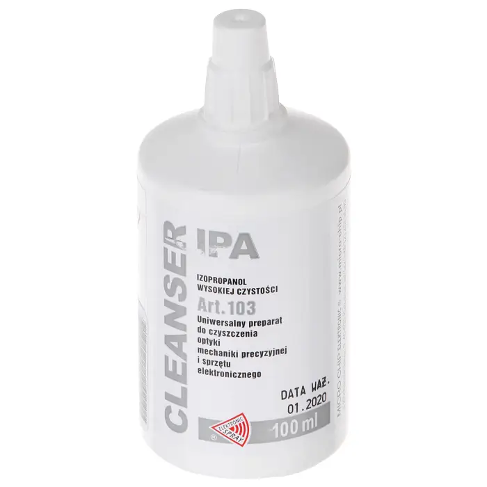ALKOHOL IZOPROPYLOWY CLEANSER-IPA/100 BUTELKA 100 ml