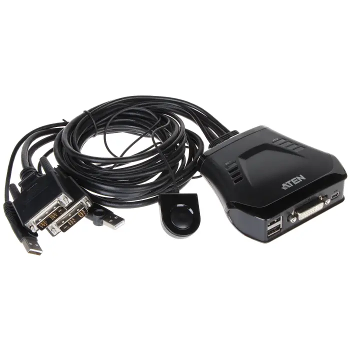 PRZEŁĄCZNIK DVI + USB CS-22D