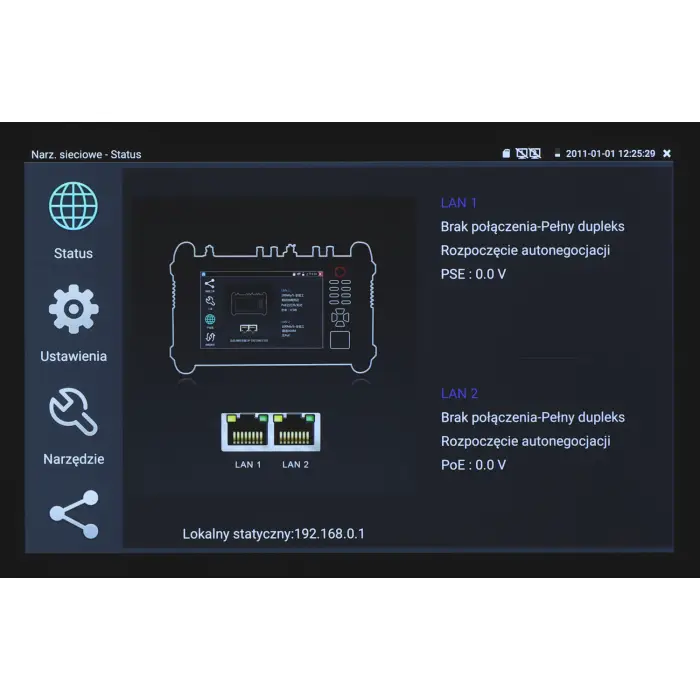 WIELOFUNKCYJNY TESTER CCTV CS-H9-70HG