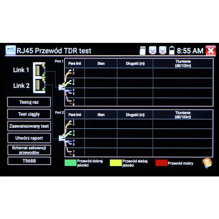 WIELOFUNKCYJNY TESTER CCTV CS-HB-30H