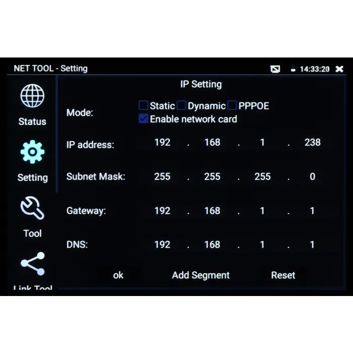 WIELOFUNKCYJNY TESTER CCTV CS-HB-45H