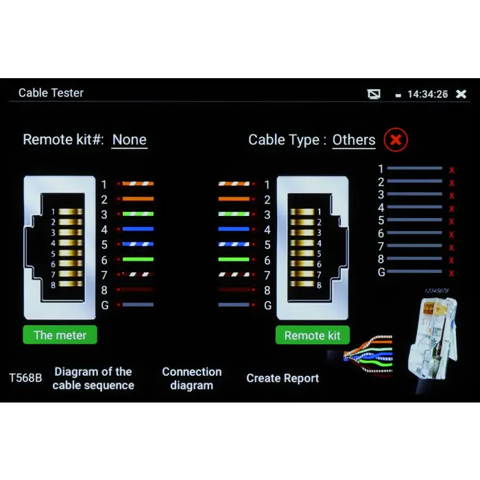 WIELOFUNKCYJNY TESTER CCTV CS-HB-45H