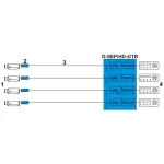 SEPARATOR Z TRANSFORMATOREM WIDEO D-SEP/HD-4/TR