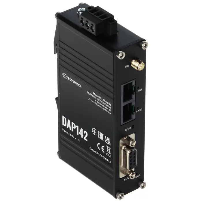 PUNKT DOSTĘPOWY DAP142 Wi-Fi 4 2.4 GHz 300 Mb/s Teltonika