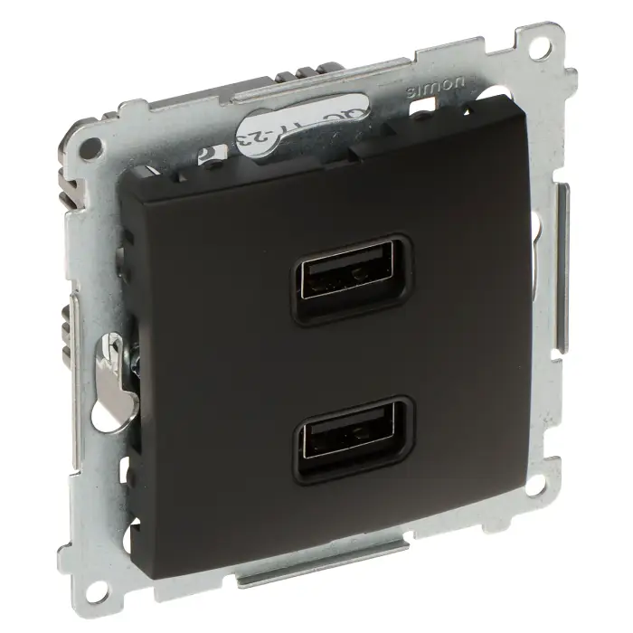 GNIAZDO ŁADOWANIA DC2USB.01/49-SIMON54 Premium 2 X 5 V DC / 2.1 A