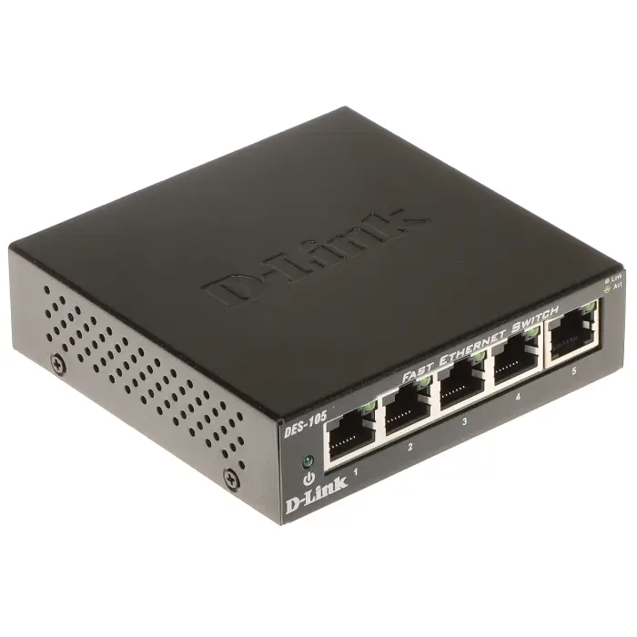 SWITCH DES-105/E 5-PORTOWY D-Link