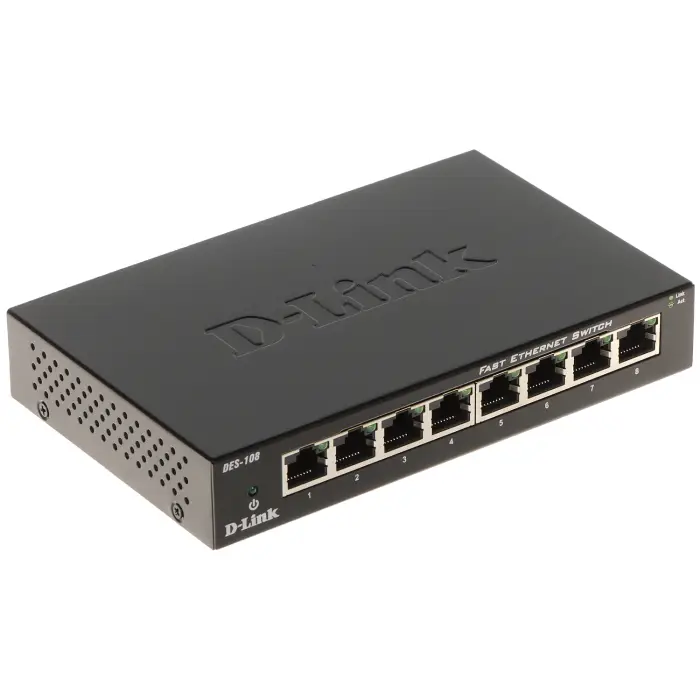 SWITCH DES-108/E 8-PORTOWY D-Link